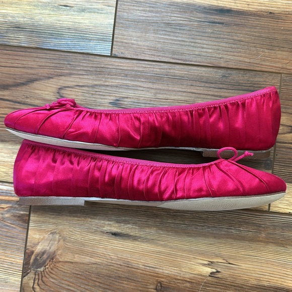 NWOT Ann Taylor Ballet Flats in Pink - Picture 2 of 5
